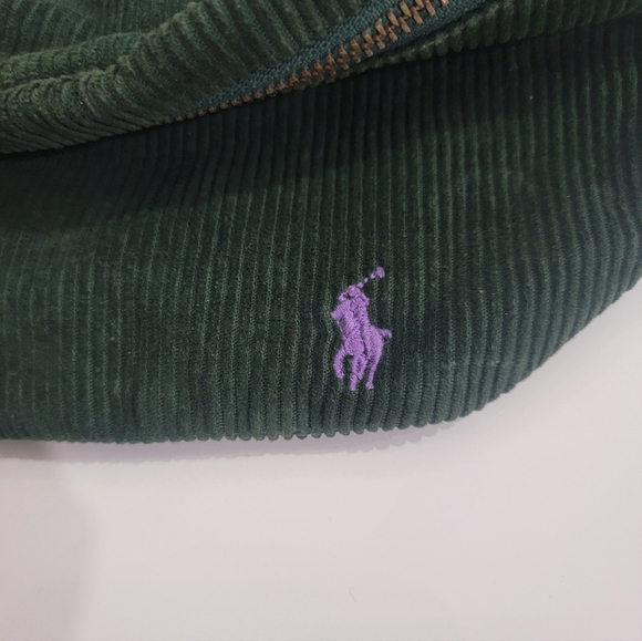 Polo by Ralph Lauren Green Corduroy Belt Bag - Picture 7 of 12